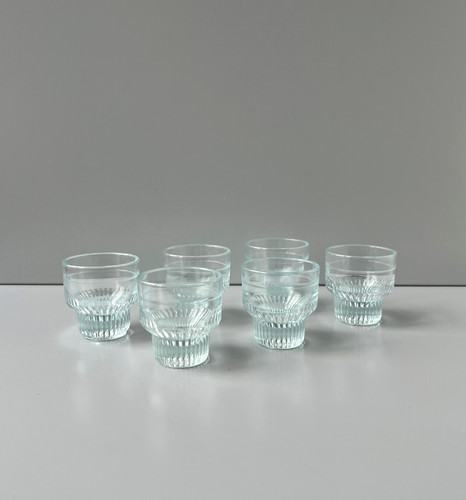 Schnapsgläser ddr pressglas - ddr,