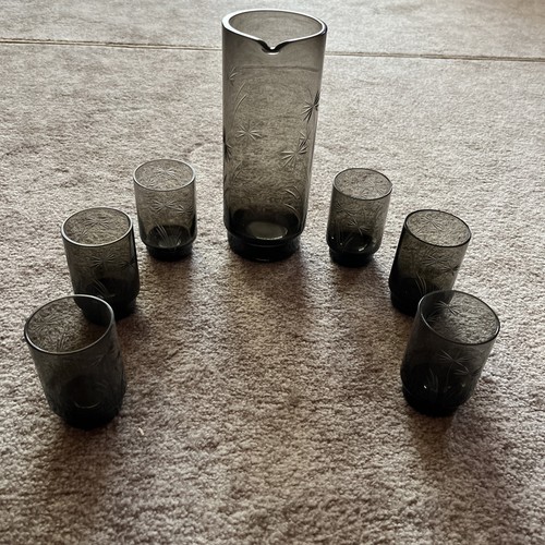 Ddr rauchglas set aus den - rauchglas,