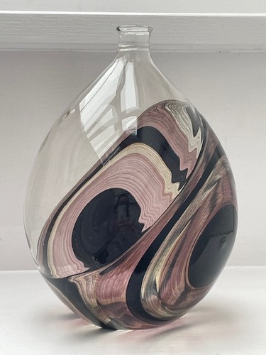 Mundgeblasene vase von hubert - mundgeblasene,
