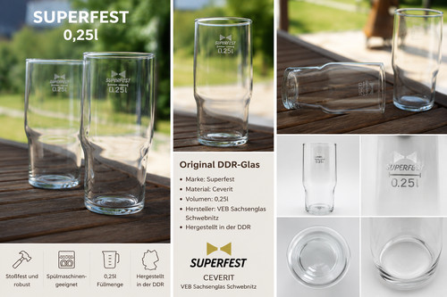 Original superfest glas ddr - original,
