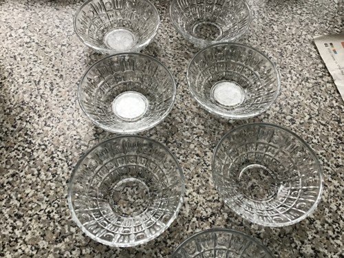 Ddr glas kompottschalen - ddr,