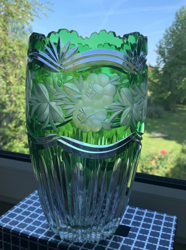 Massive bleikristall vase aus - massive, bleikristall-vase