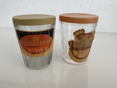 Vintage original ddr senfglas - ddr,