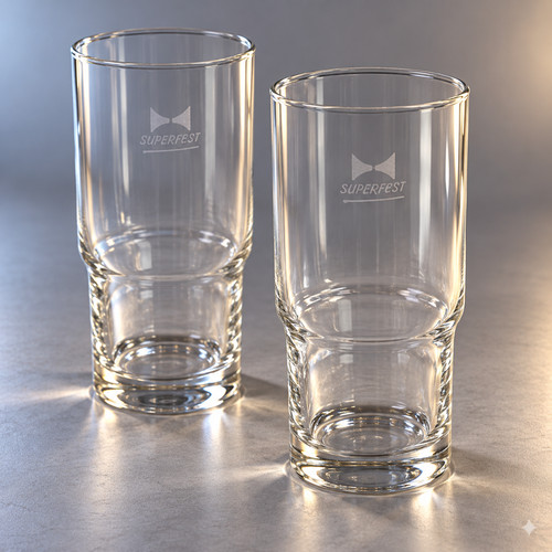 Ddr superfest trinkglas - ddr, 0,25