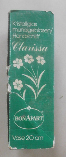 Ddr vase glas krug zylinder - krug,