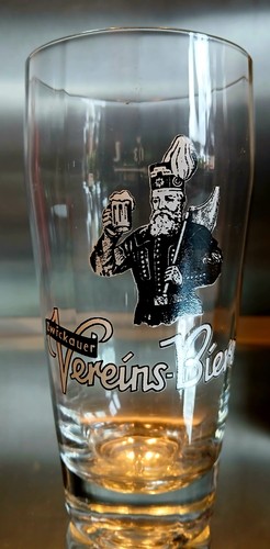 Altes ddr glas bierglas - glas,