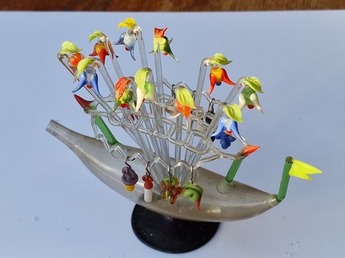 Ddr lauscha segelschiff glas - ddr,