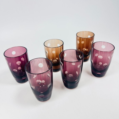 Ddr trinkgläser farbglas - 6,