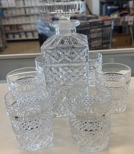 Whisky set karaffe gläser - 6,