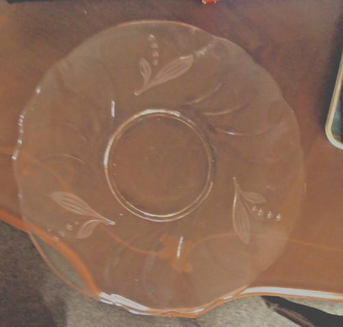 Servierplatte glas teller - servierplatte,