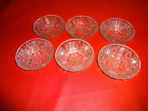 Ddr glasschalen rund - x,